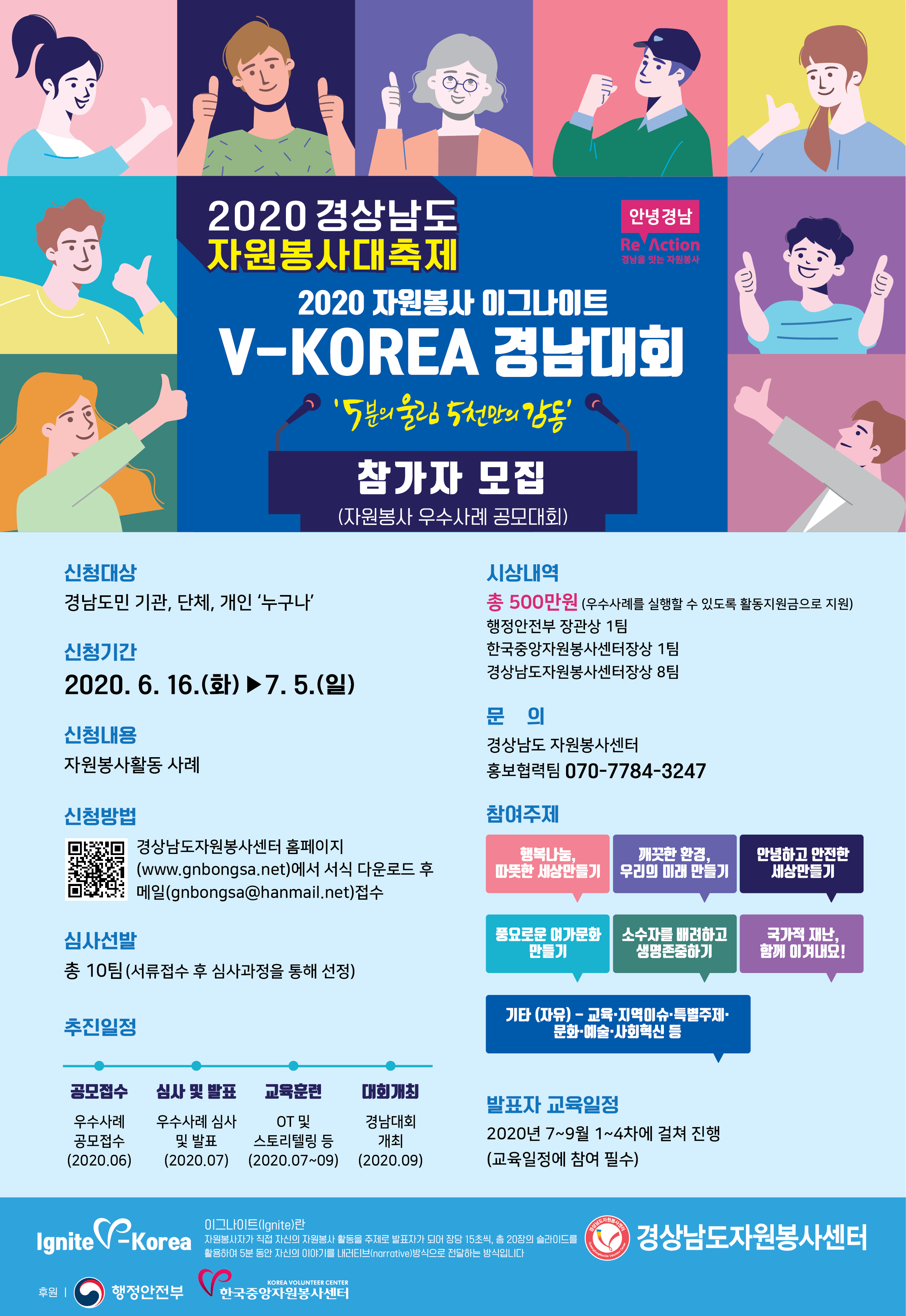 2020 우수사례 공모대회 자원봉사 이그나이트 X 경남